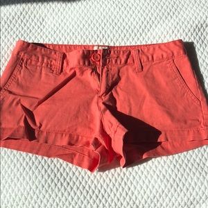 Mossimo coral/salmon Shorts! Size 9.